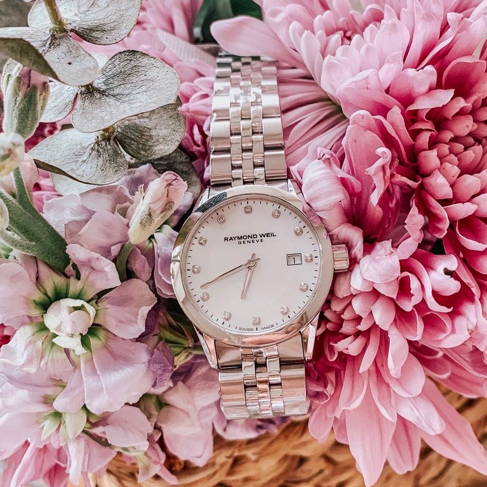 Freelancer Ladies Steel Diamond Quartz Watch